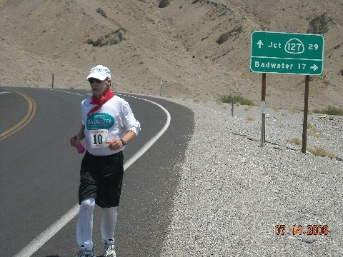 (at 70 he's run the 135-mile Badwater Ultra 14 times)